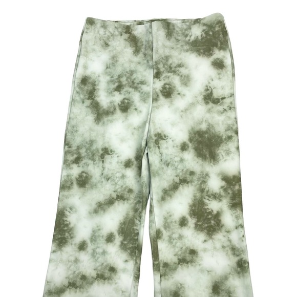 NWT ZARA High Waisted Kick Flare Legging Sz Medium Tie Dye - Picture 4 of 6